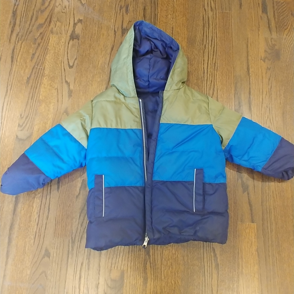 Hanna Andersson reversible Down Coat